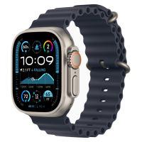 Apple Watch Ultra 2 GPS + Cellular, 49 мм, корпус из бежевого титана, ремешок Ocean темно-синего цвета