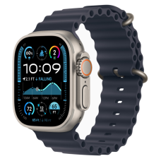 Apple Watch Ultra 2 GPS + Cellular, 49 мм, корпус из бежевого титана, ремешок Ocean темно-синего цвета